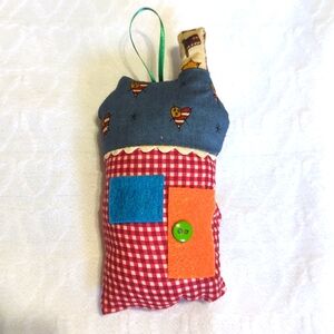 Hand Crafted House Ornament for a Christmas decoration